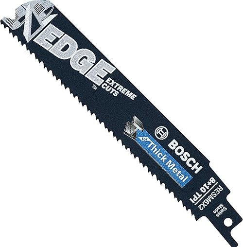 6" BOSCH 8/10TPI METAL DEMOLITION SAWZALL BLADE